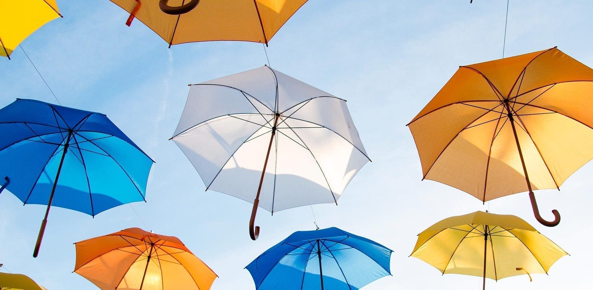 colorful umbrellas