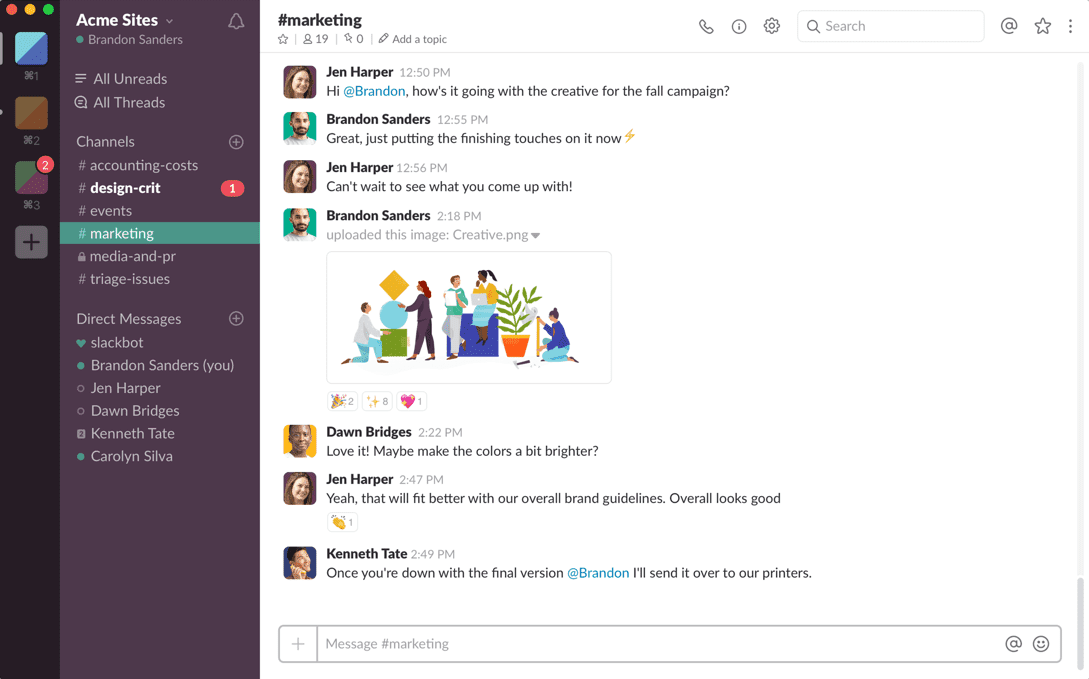 slack